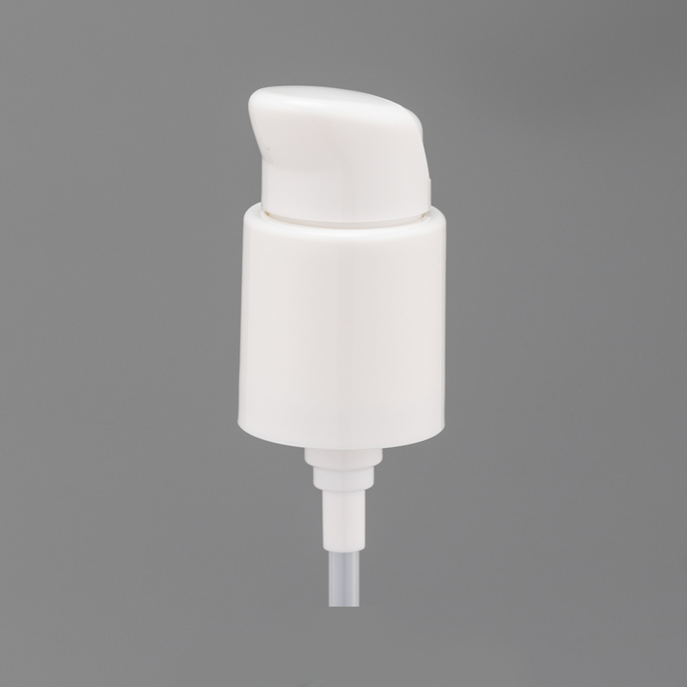 001-01D-01 24-410 Self-locking pump head with left and right locking switch Convenient locking button anti-pressure function with dust cover 0.48ml lotion pump