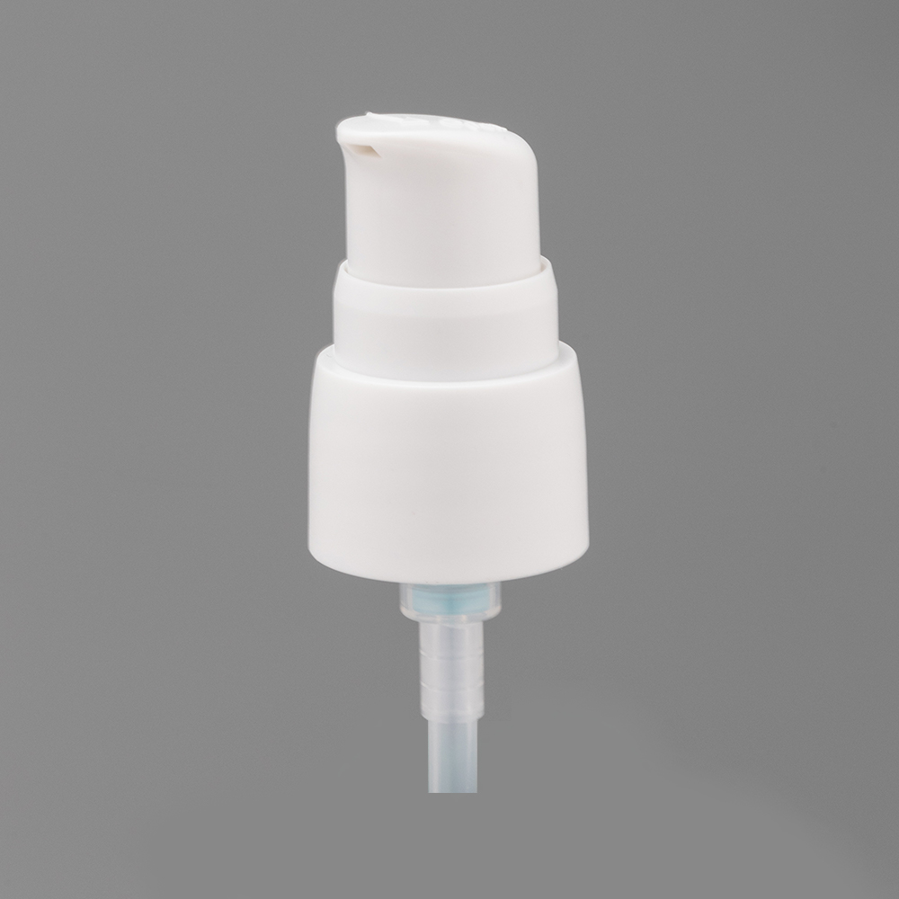 013-02B 20-410 Self-locking pump with matte effect, external spring, left and right self-locking pump, 0.23ml lotion pump