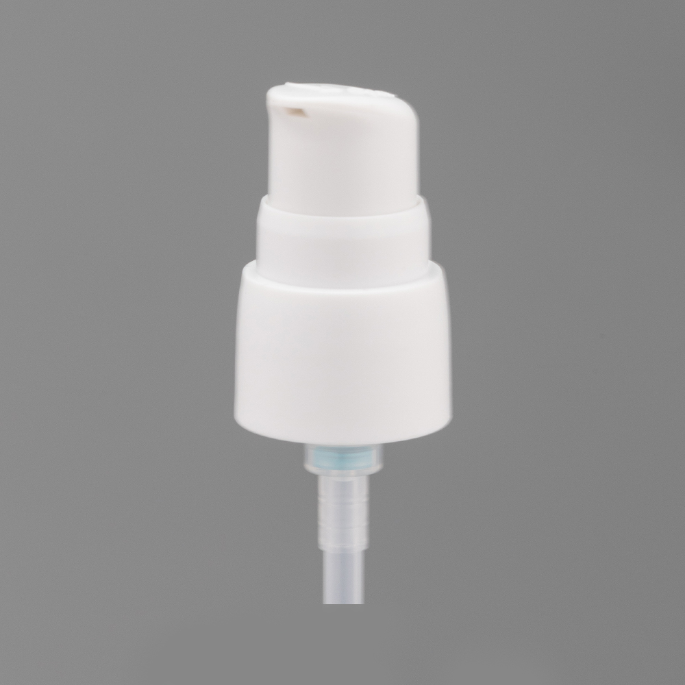 013-02B 20-410 Self-locking pump with matte effect, external spring, left and right self-locking pump, 0.23ml lotion pump